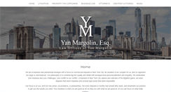 Desktop Screenshot of margolinlawny.com